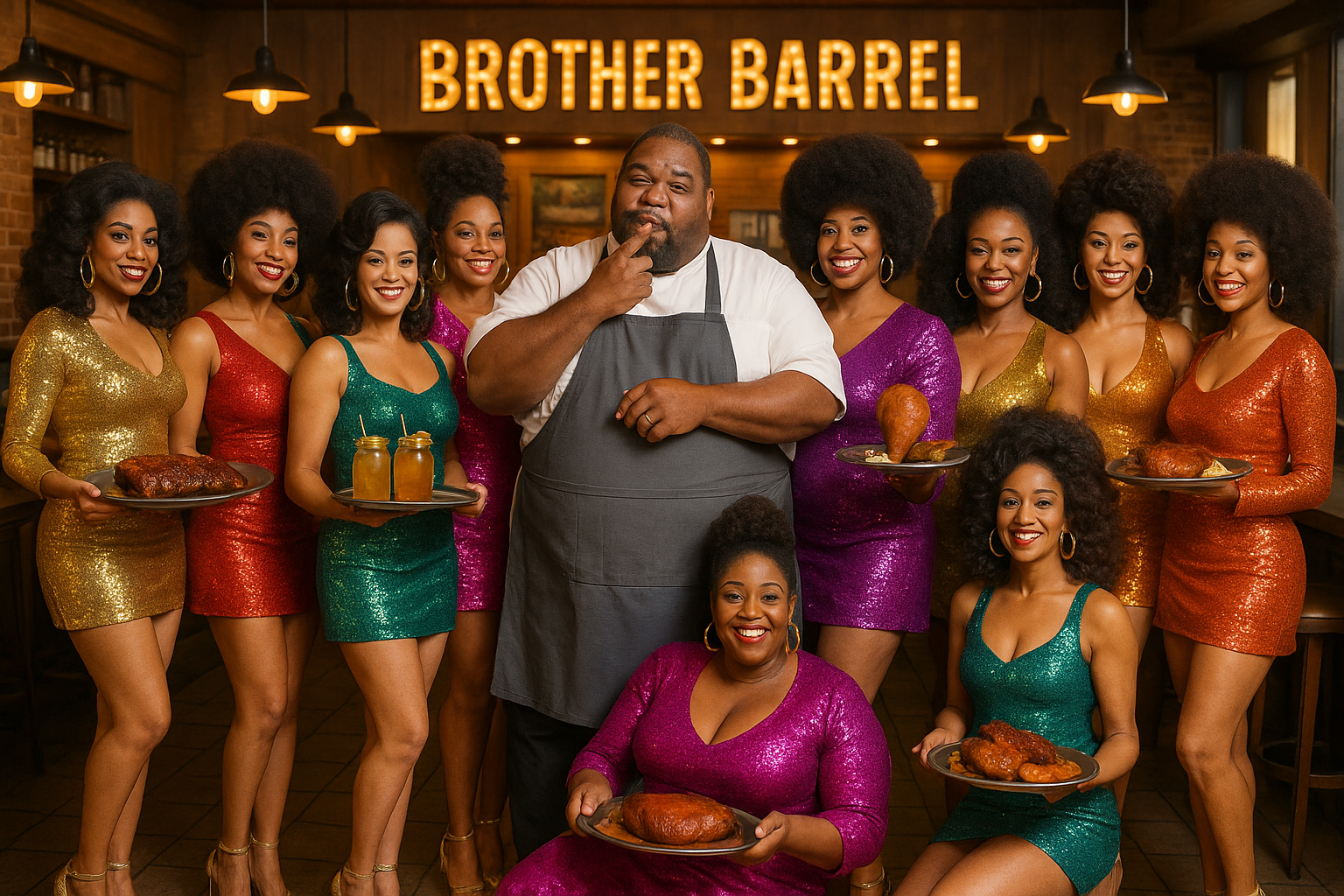 Brisket on the board